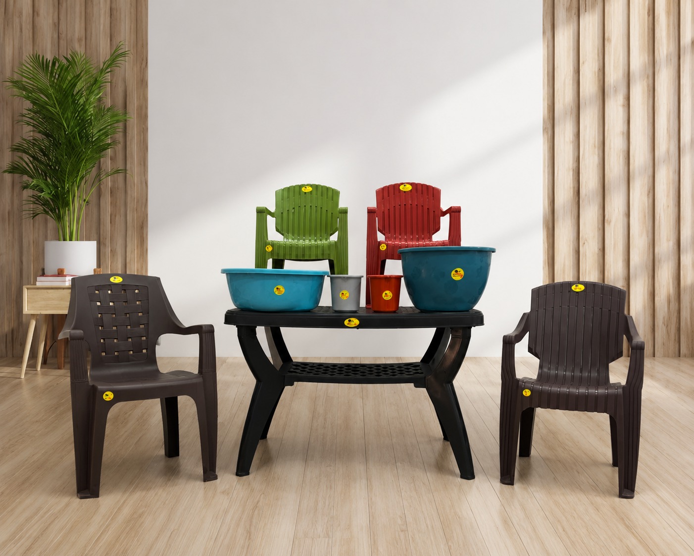 PLASTIC MOULDED FURNITURE 