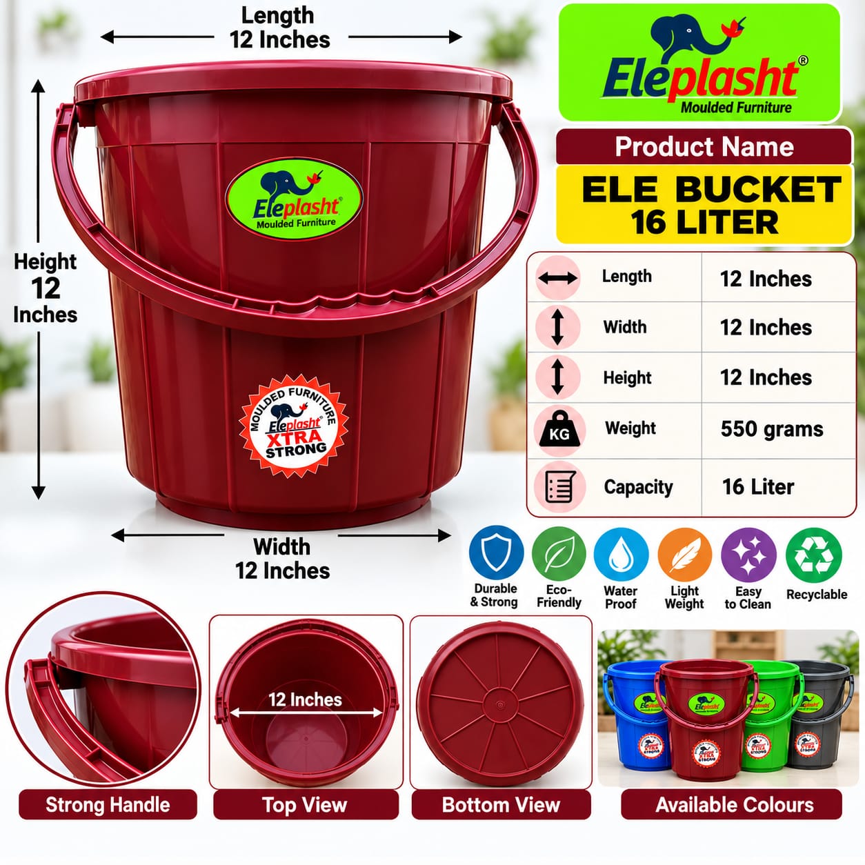 ELE BUCKET "16LTR" — image 4
